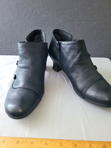 Rieker black leather - rieker,